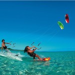 kite surfing